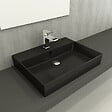 SWISS AQUA TECHNOLOGIES - Lavabo rectangulaire noir mat SAT Infinitio 60,5x46,5 cm (SATINF6046BKM) - vignette