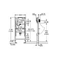 GROHE - Bâti support Rapid SL pour urinoir (38786001) - vignette