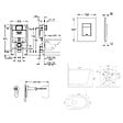 GROHE - Pack WC bâti-support Rapid SL + WC suspendu sans bride + abattant SoftClose + plaque chrome (RAPSL082-CETOR1DE) - vignette