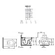 VILLEROY & BOCH - ViConnect Pro S Pack WC bâti Villeroy & Boch + WC suspendu sans bride Livea + abattant SoftClose + plaque (VCNBELLO2SPCH) - vignette