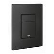 GROHE - Grohe Pack WC Bâti-support + WC Roca Inspira onyx sans bride fixations invisibles + Abattant + Plaque noire (RapidSLInspiraO-KF0) - vignette