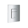 GROHE - SOLIDO Pack Bâti-support + Cuvette suspendue + Abattant +Set de montage +Plaque chrome (AUTOPORTANT-BAU-1-SABO) - vignette