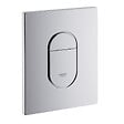 GROHE - Grohe pack bâti-support Rapid Sl + plaque Arena chrome + cuvette Euro Ceramic Compact + abattant  softclose (euroceramicset2) - vignette
