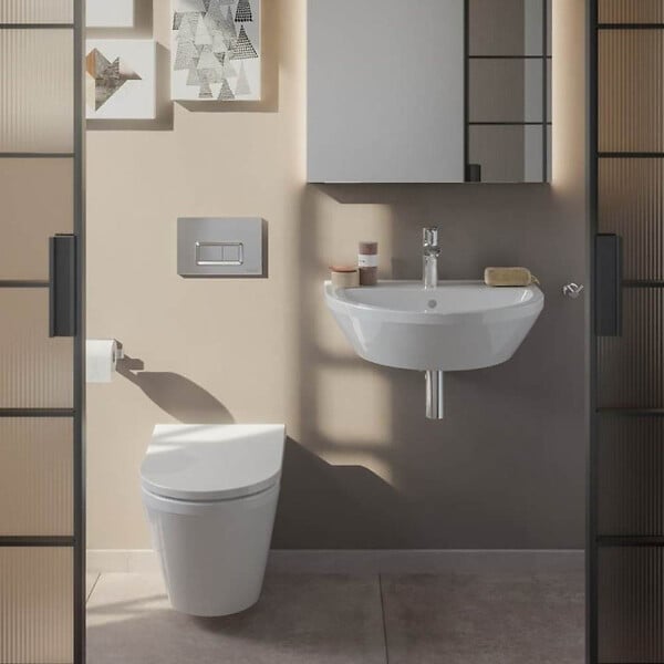 VITRA - Vitra  Integra WC sans bride + Abattant avec frein de chute en Duroplast (7041-003-6285) - large