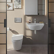 VITRA - Vitra  Integra WC sans bride + Abattant avec frein de chute en Duroplast (7041-003-6285) - vignette