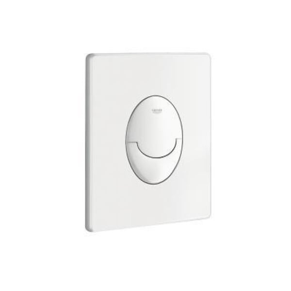 GROHE - Pack WC bâti-support autoportant Rapid SL 1.13 M + WC sans bride Ceramia + abattant SoftClose + plaque blanche (PROCETOR3) - large