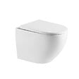 SWISS AQUA TECHNOLOGIES - WC suspendu sans bride et fixations invisibles, abattant frein de chute (SAT67010RREXP) - vignette