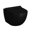 GROHE - Grohe Pack Set Bati-support Grohe Rapid SL + WC suspendu sans bride SENTO/abattant soft close noir mat (GROHE-sentonoir1) - vignette