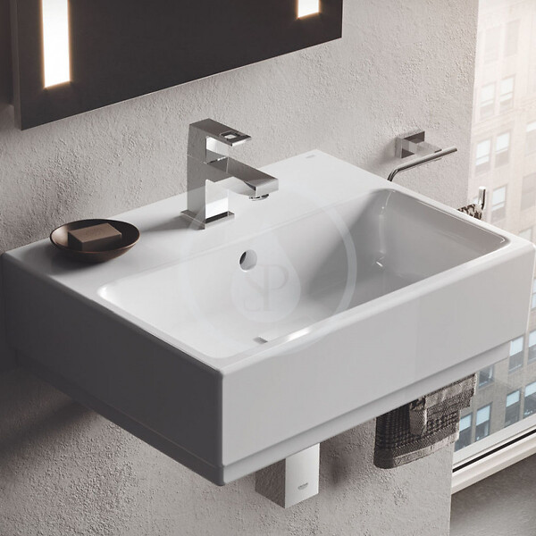 GROHE - Cube Ceramic Lave-mains, 455x350 mm, PureGuard, alpine blanc (3948300H) - large