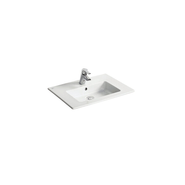 IDEAL STANDARD - TEMPO Lavabo 610 x 455 x 138 mm, blanc (E066801) - large