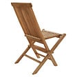 HAPPY GARDEN - Lot de 6 chaises de jardin en teck LOMBOK - vignette