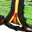 HAPPY GARDEN - Pack Premium Trampoline 305cm réversible vert / bleu ADELAÏDE + filet, échelle, bâche et kit d'ancrage - vignette