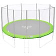 HAPPY GARDEN - Matelas de protection réversible pour trampoline Ø370cm PERTH - vert/bleu - vignette