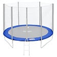 HAPPY GARDEN - Matelas de protection réversible pour trampoline Ø245cm CANBERRA - vert/bleu - vignette