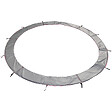 HAPPY GARDEN - Matelas de protection réversible pour trampoline Ø245cm CANBERRA - gris/rose - vignette