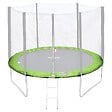 HAPPY GARDEN - Matelas de protection réversible pour trampoline Ø305cm ADELAÏDE - vert/bleu - vignette