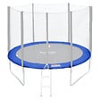 HAPPY GARDEN - Matelas de protection réversible pour trampoline Ø305cm ADELAÏDE - vert/bleu - vignette
