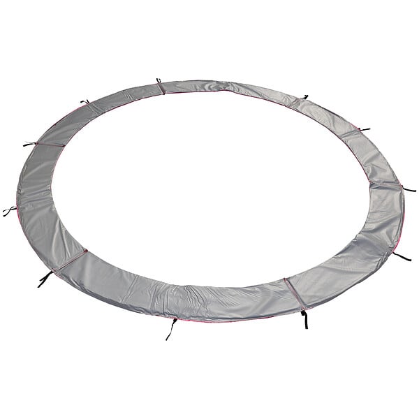 HAPPY GARDEN - Matelas de protection réversible pour trampoline Ø305cm ADELAÏDE - gris/rose - large