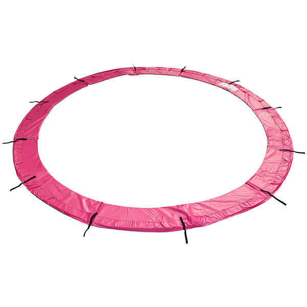 HAPPY GARDEN - Matelas de protection réversible pour trampoline Ø305cm ADELAÏDE - gris/rose - large