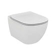 VILLEROY & BOCH - Pack WC Bâti-support + WC sans bride TESI AquaBlade + Abattant slim softclose + Plaque blanche ViConnectTesi2SET - vignette