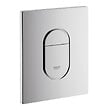 GROHE - Pack WC bâti support Solido 113cm + Cuvette SAT rimless fixations invisibles + Abattant softclose + Plaque chrome (ArenaSat) - vignette