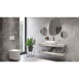 SWISS AQUA TECHNOLOGIES - Swiss Aqua Technologies Infinitio WC suspendu sans bride fixations invisibles, Abattant frein de chute, Blanc mat SATINF010RREXPWM - vignette