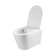 GEBERIT - Pack WC bâti-support Duofix  + WC suspendu sans bride + abattant SoftClose + plaque blanche + set d'habillage (CETORGEB1SB) - vignette