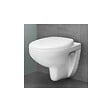 GEBERIT - Pack WC Bati-support Geberit Duofix + WC Grohe Bau Ceramic + Abattant softclose + Plaque blanche (BauGeb3) - vignette
