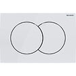 GEBERIT - Pack WC Bati-support Geberit Duofix + WC Grohe Bau Ceramic + Abattant softclose + Plaque blanche (BauGeb3) - vignette