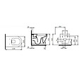 GROHE - Pack WC Bâti-support Rapid SL + WC sans bride LIVEA Bello + Abattant softclose + Plaque Chrome (RapidSL-Bello-1) - vignette