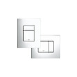 GROHE - Pack WC Bâti-support Rapid SL + WC sans bride LIVEA Bello + Abattant softclose + Plaque Chrome (RapidSL-Bello-1) - vignette