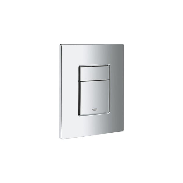 GROHE - Rapid SL Pack WC bâti-support  + WC suspendu Roca avec abattant SoftClose + plaque chrome (GRRROGAWR01-FR) - large