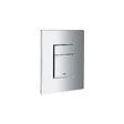 GROHE - Rapid SL Pack WC bâti-support  + WC suspendu Roca avec abattant SoftClose + plaque chrome (GRRROGAWR01-FR) - vignette