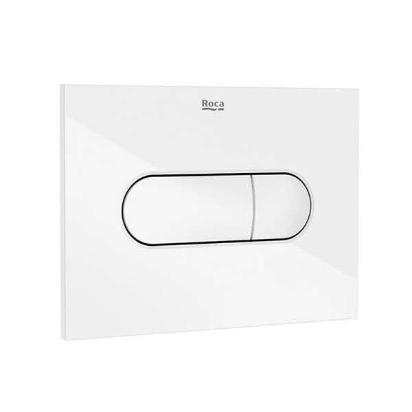ROCA - Bâti-support WC suspendu, installation sur cloison légère, hauteur 112 cm, chasse 2/4-6 L + plaque blanche (ROW01-FR) - large