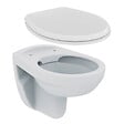PORCHER - Porcher / Ideal Standard Pack WC suspendu sans bride + abattant Eurovit (PorcherRimless) - vignette