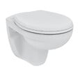 PORCHER - Porcher / Ideal Standard Pack WC suspendu sans bride + abattant Eurovit (PorcherRimless) - vignette