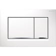 GEBERIT - Pack WC Bati-support Geberit + WC Swiss Aqua Technologies sans bride + abattant SoftClose + plaque blanche (SLIM-SATrimless-H) - vignette