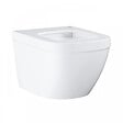 GROHE - Euro ceramic WC suspendu compact sans bride avec abattant frein de chute (Eurocompact) - vignette