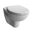 VITRA - Pack WC Bâti-support V-Fix Core + WC suspendu Vitra Normus + Abattant SoftClose + Plaque, Blanc Brillant (V-FixNormus-1) - vignette