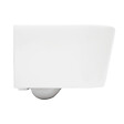 SWISS AQUA TECHNOLOGIES - Swiss Aqua Technologies Brevis WC suspendu sans bride avec abattant SoftClose, rinçage Vortex, fixations invisibles, blanc (SATBRE010RTORP) - vignette