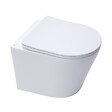 VILLEROY & BOCH - ViConnect Pro S Pack WC bâti-support Villeroy & Boch + WC sans bride Swiss Aqua Technologies + abattant + plaque (VCNINFI2CH) - vignette
