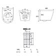 VILLEROY & BOCH - ViConnect Pro S Pack WC bâti-support Villeroy & Boch + WC sans bride Swiss Aqua Technologies + abattant + plaque (VCNINFI2CH) - vignette