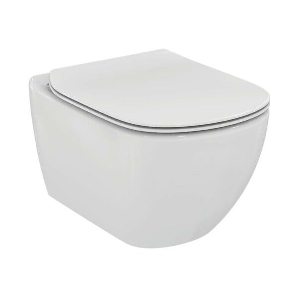 VILLEROY & BOCH - ViConnect Pro S Pack WC bâti-support Villeroy & boch + WC suspendu sans bride + abattant Softclose + plaque (VICONNECTTESI-2CH) - large