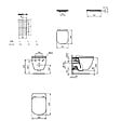 VILLEROY & BOCH - ViConnect Pro S Pack WC bâti-support Villeroy & boch + WC suspendu sans bride + abattant Softclose + plaque (VICONNECTTESI-2CH) - vignette