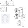 GROHE - Pack WC Bâti Autoportant Rapid SL + WC suspendu Jika Neo avec abattant + Plaque chrome (ProjectS-LinePro-1) - vignette