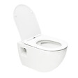 GROHE - SOLIDO Pack Bâti-support + WC sans bride SAT + Abattant SoftClose + Plaque chrome+ Set d'habillage (AUTOPORTANT-PROJECT-1-SABO) - vignette