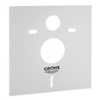 GROHE - Grohe Pack WC bâti support Solido 113cm + Cuvette SAT rimless fixations invisibles + Abattant softclose + Plaque chrome - vignette