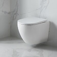 VILLEROY & BOCH - Pack WC Bâti-support Villeroy & Boch + WC sans bride SAT + Plaque de déclenchement double, Blanche (ViConnectFusionTQ-2) - vignette