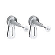 GROHE - Rapid SL Pack Bâti-support + WC suspendu + Plaque chrome + Set de montage (RAPIDSL-FUSIONTQ-1-SABO) - vignette