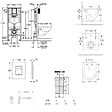 GROHE - Rapid SL Pack Bâti-support + WC suspendu + Plaque chrome + Set de montage (RAPIDSL-FUSIONTQ-1-SABO) - vignette